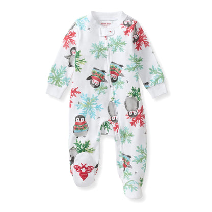 Organic Baby Sleep & Play - Cozy Penguins