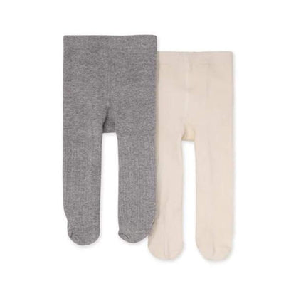 Organic Baby Tights Set - 2 Pack