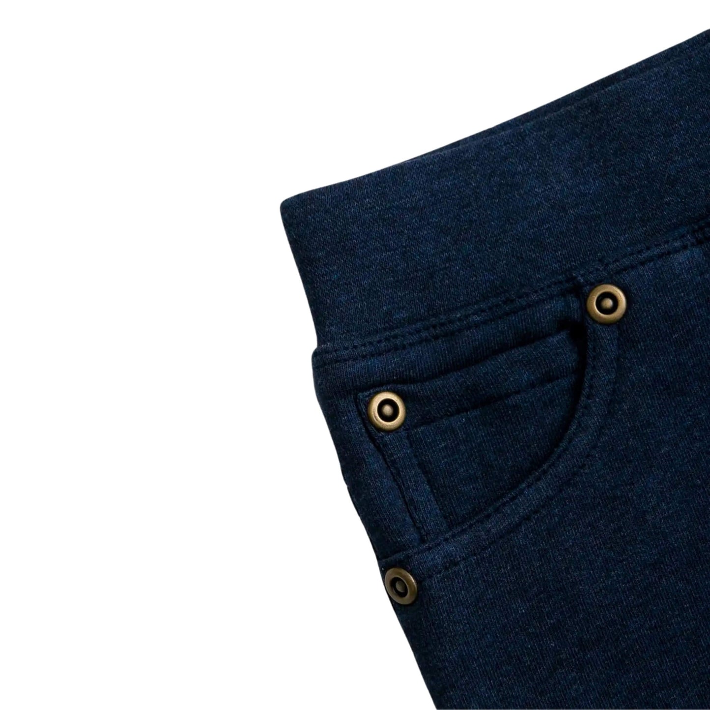 Organic Toddler & Kid Brooklyn Skinnies Sweatpants - Navy