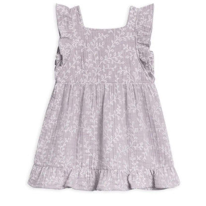 Organic Baby & Kids Jane Muslin Dress - Lucia Floral / Lilla