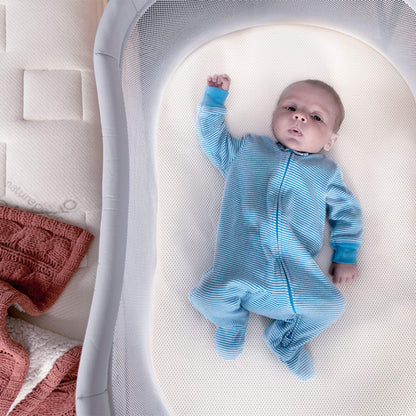 Organic Breathable Bassinet Mattress for Halo Bassinets