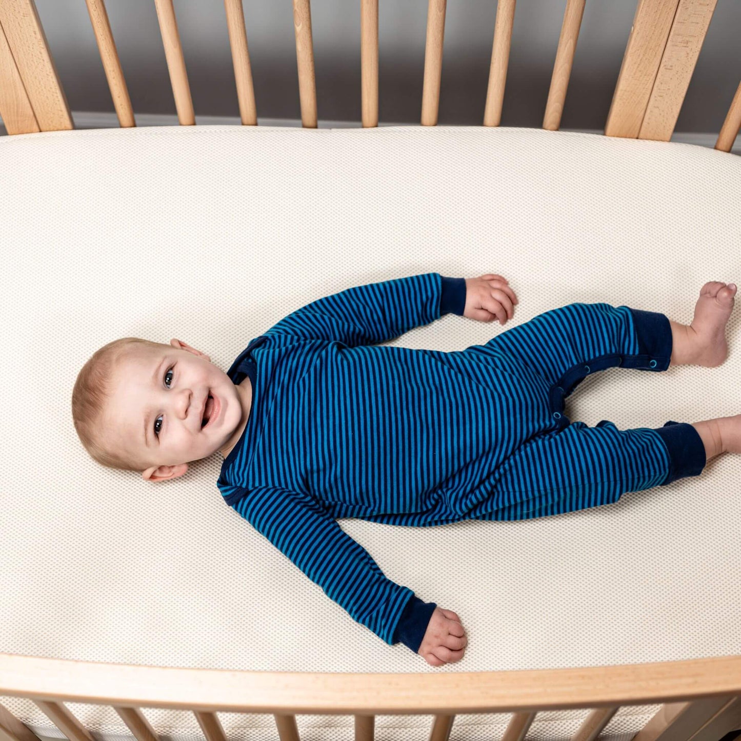 Organic Breathable Oval Crib Mattress (For Stokke Sleepi Bed)