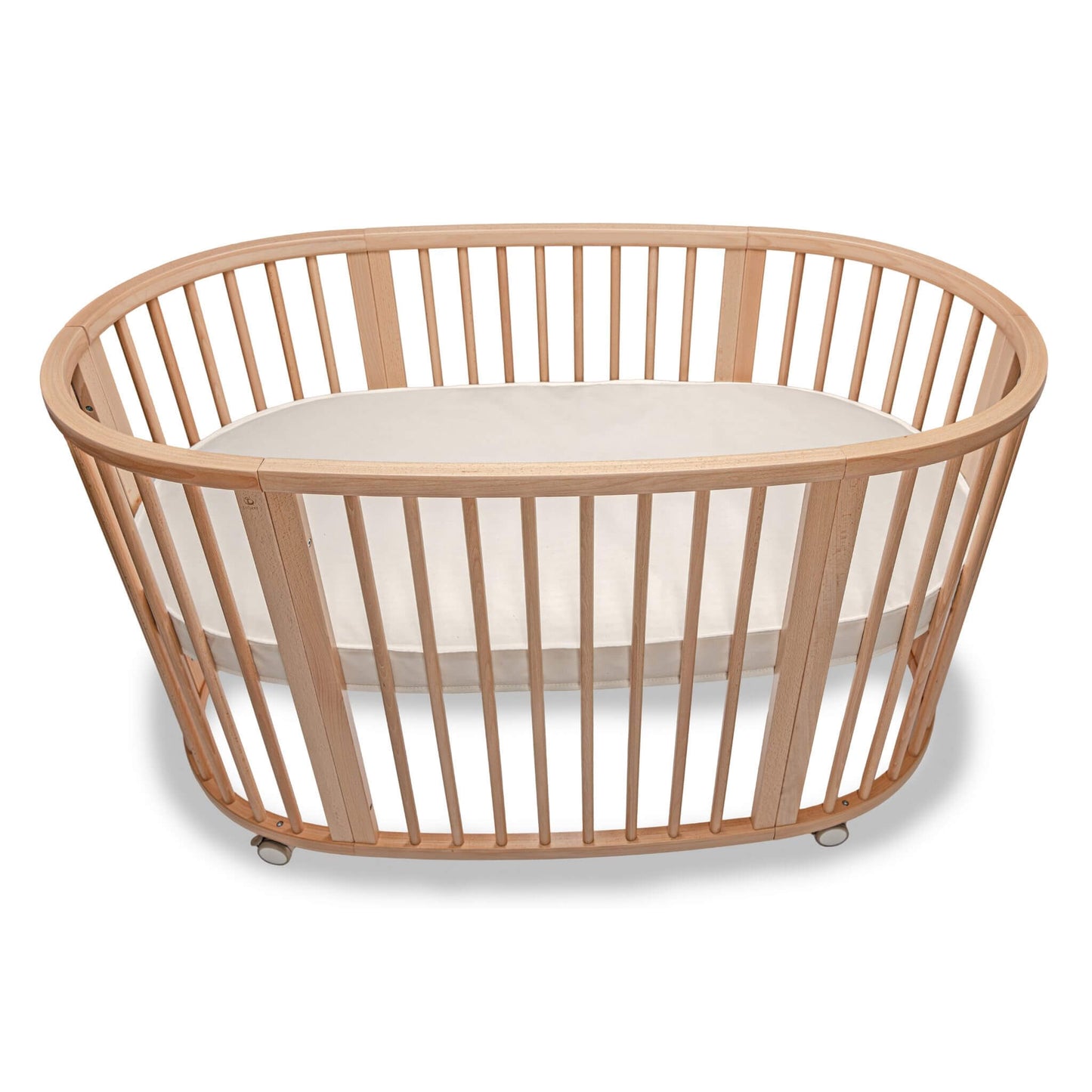 Organic Breathable Oval Crib Mattress (For Stokke Sleepi Bed)