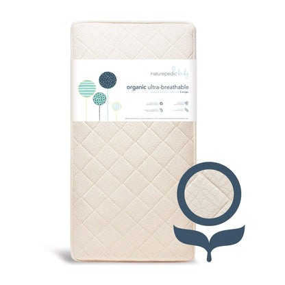 Organic Breathable Ultra Baby Crib Mattress (2-Stage)