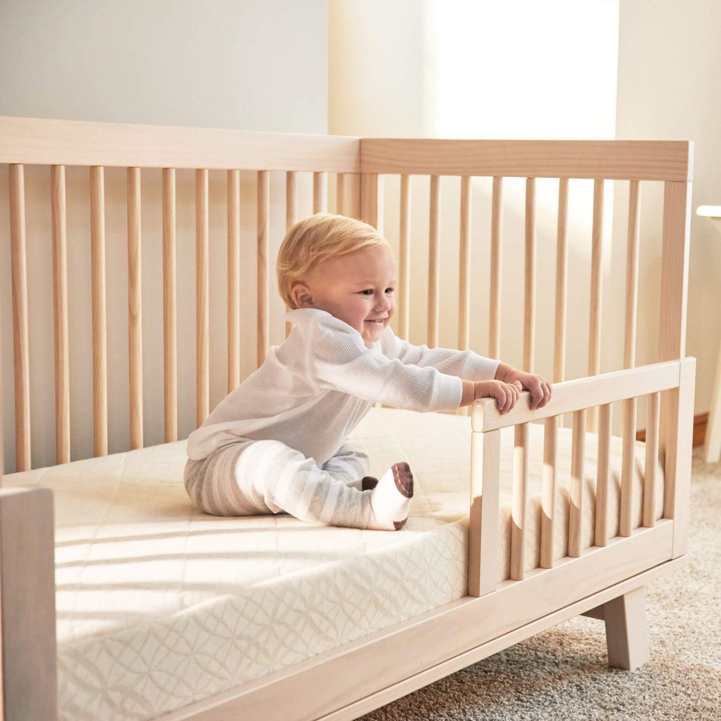 Organic Breathable Ultra Baby Crib Mattress (2-Stage)
