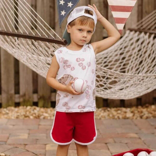 Organic Cotton Play Ball Tank & Short Set