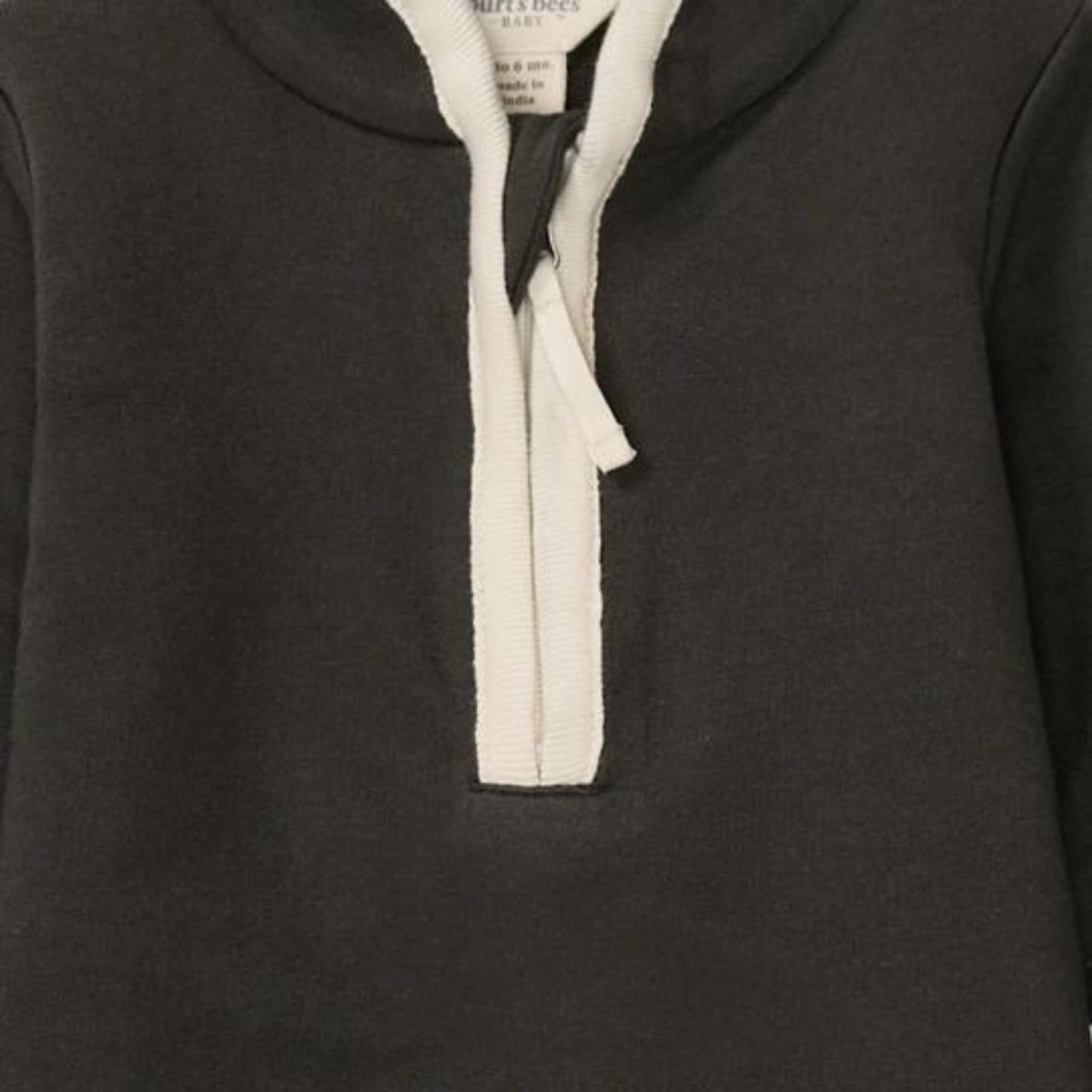 Organic Cotton Quarter Zip Baby & Toddler Romper