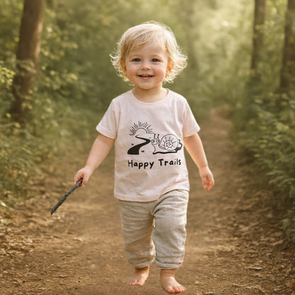 Organic Cotton Toddler Graphic T-Shirt - Happy Trails