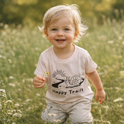 Organic Cotton Toddler Graphic T-Shirt - Happy Trails