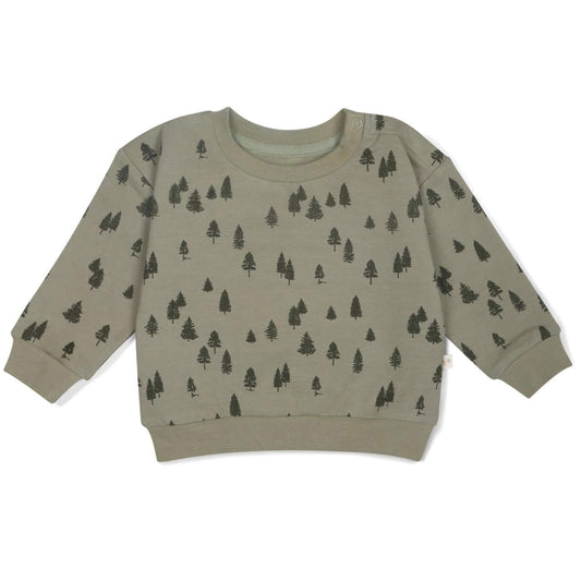 Organic Fleece Baby & Toddler Sweatshirt - Alpine