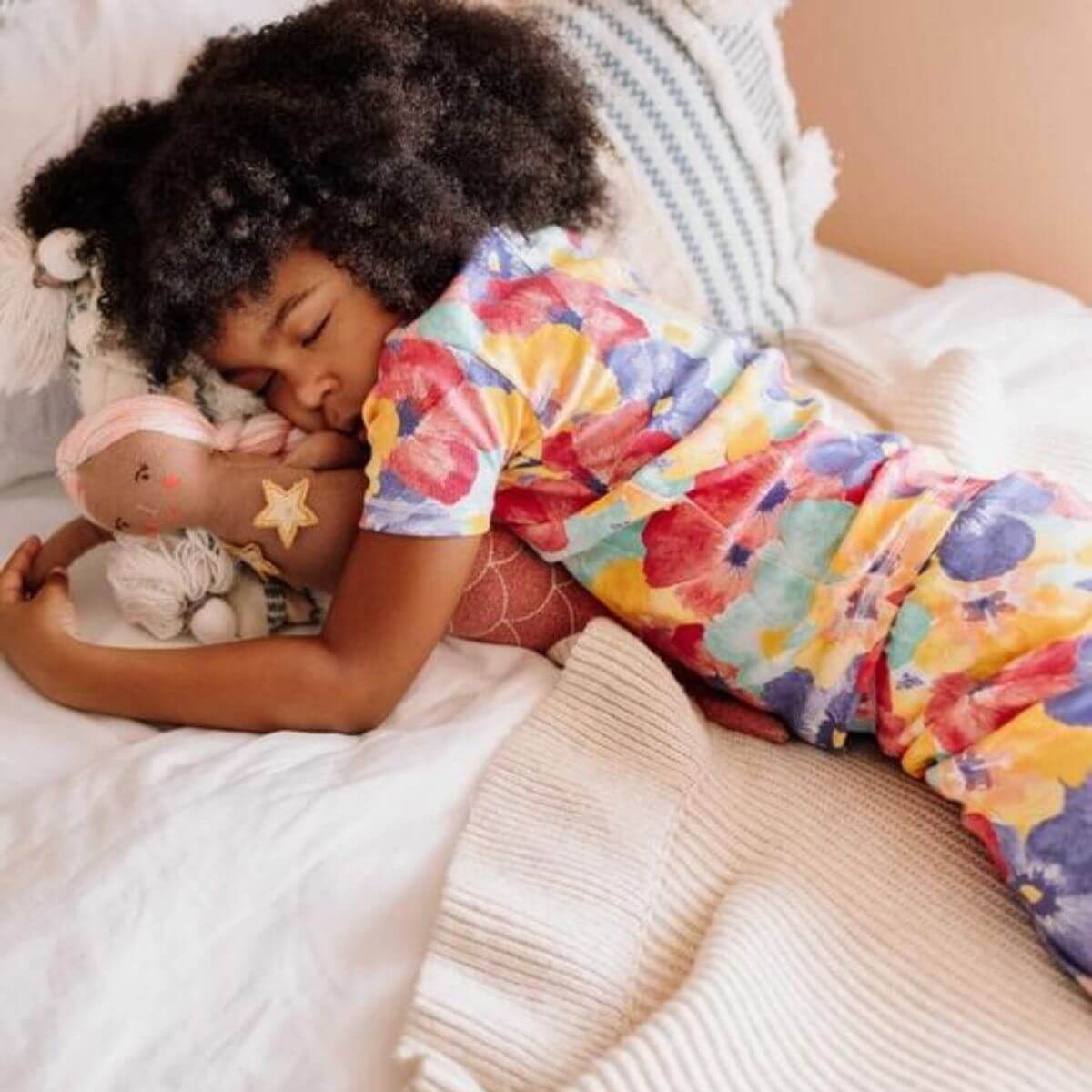 Organic Hibiscus Tee & Short PJ Set