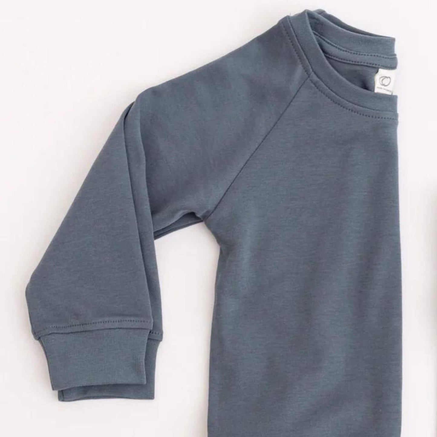 Organic Kid Portland Pullover Sweatshirt - Harbor