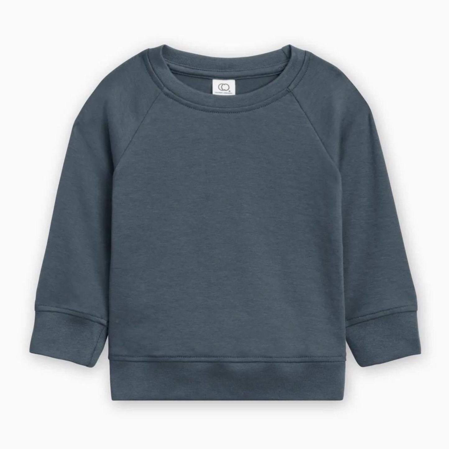 Organic Kid Portland Pullover Sweatshirt - Harbor
