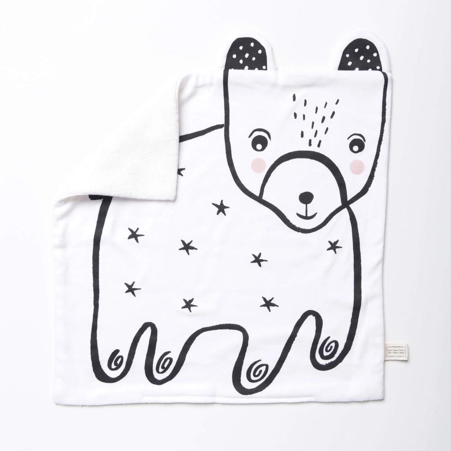 Organic Snuggle Baby Blanket - Bear