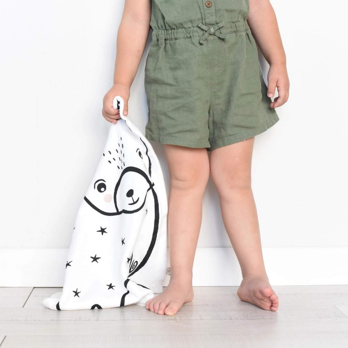 Organic Snuggle Baby Blanket - Bear