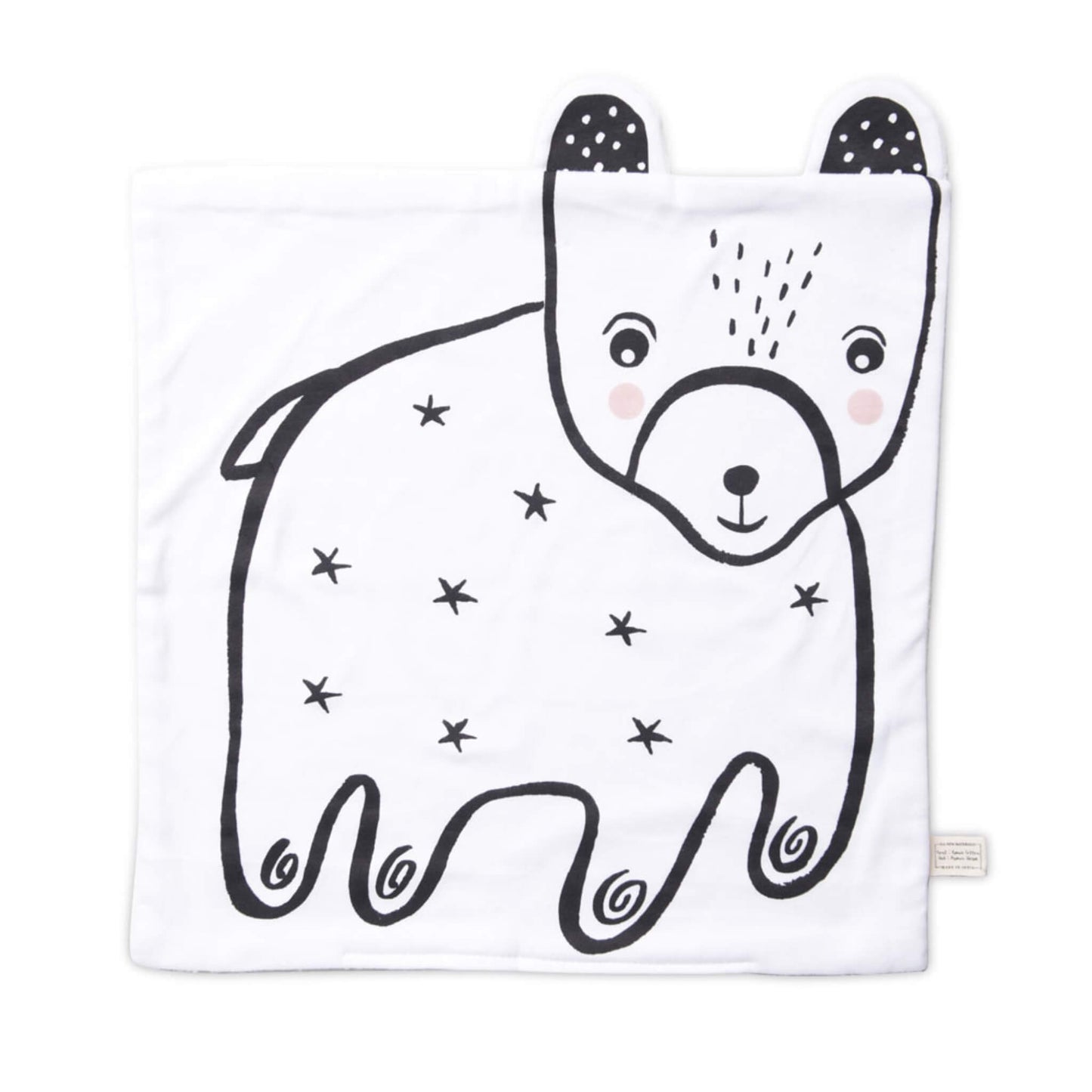 Organic Snuggle Baby Blanket - Bear