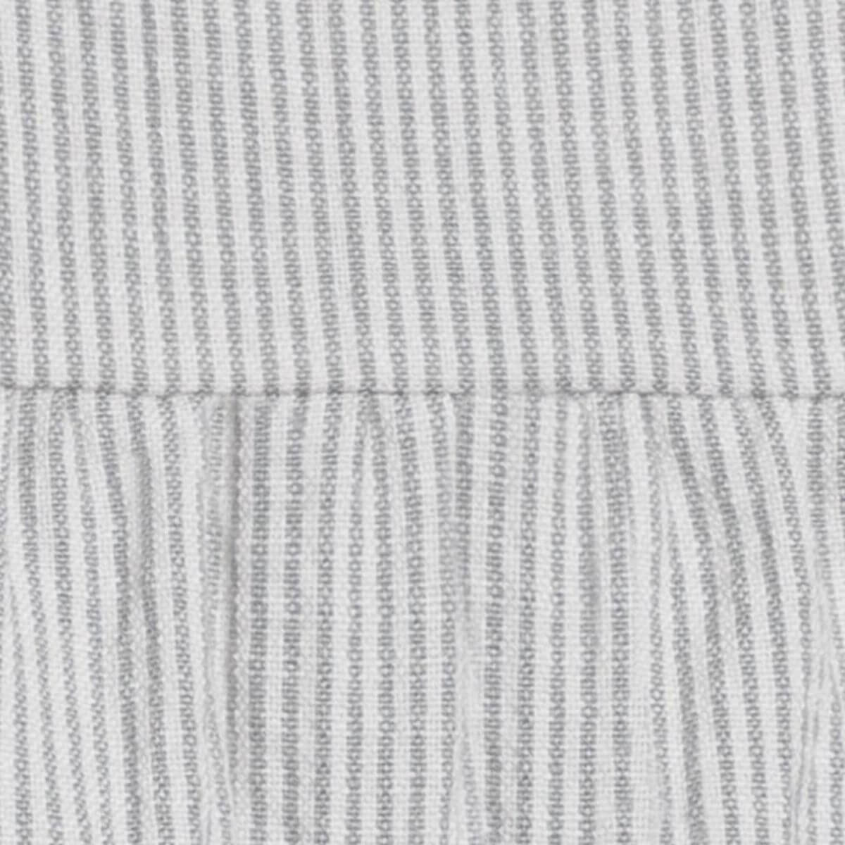 Organic Toddler Cari Seersucker Tiered Dress - Shore Stripe / Mist