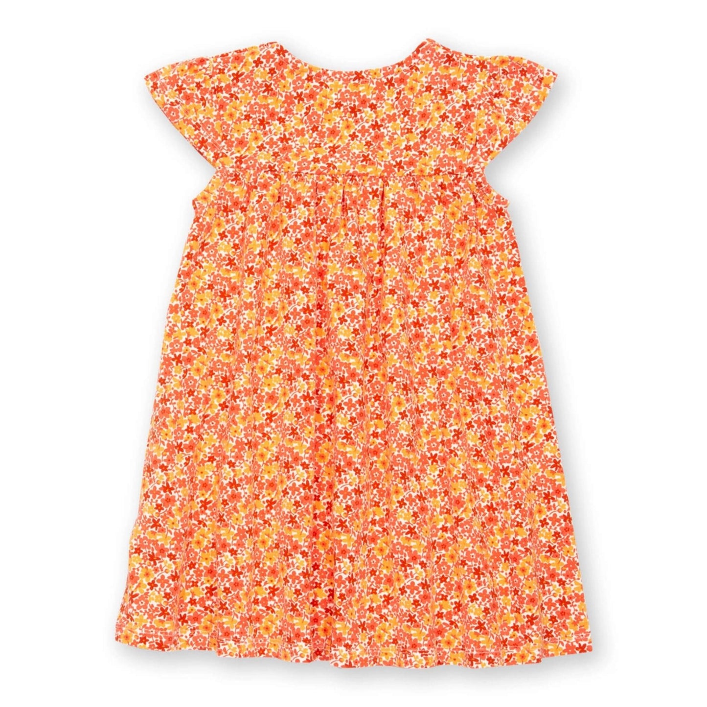 Organic Toddler Girls Floral Dress - Petal Perfume