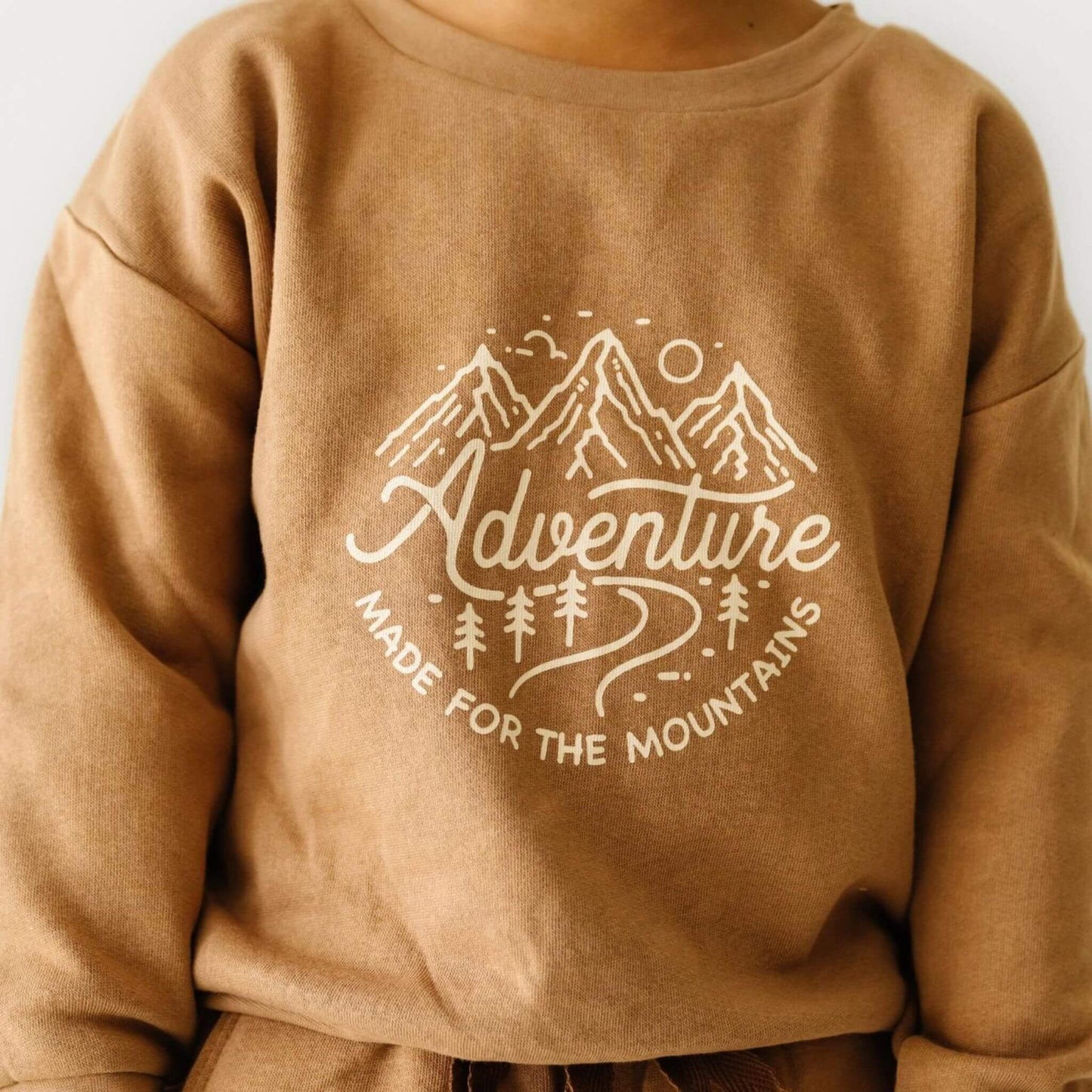 Organic Toddler Graphic Pullover - Adventure