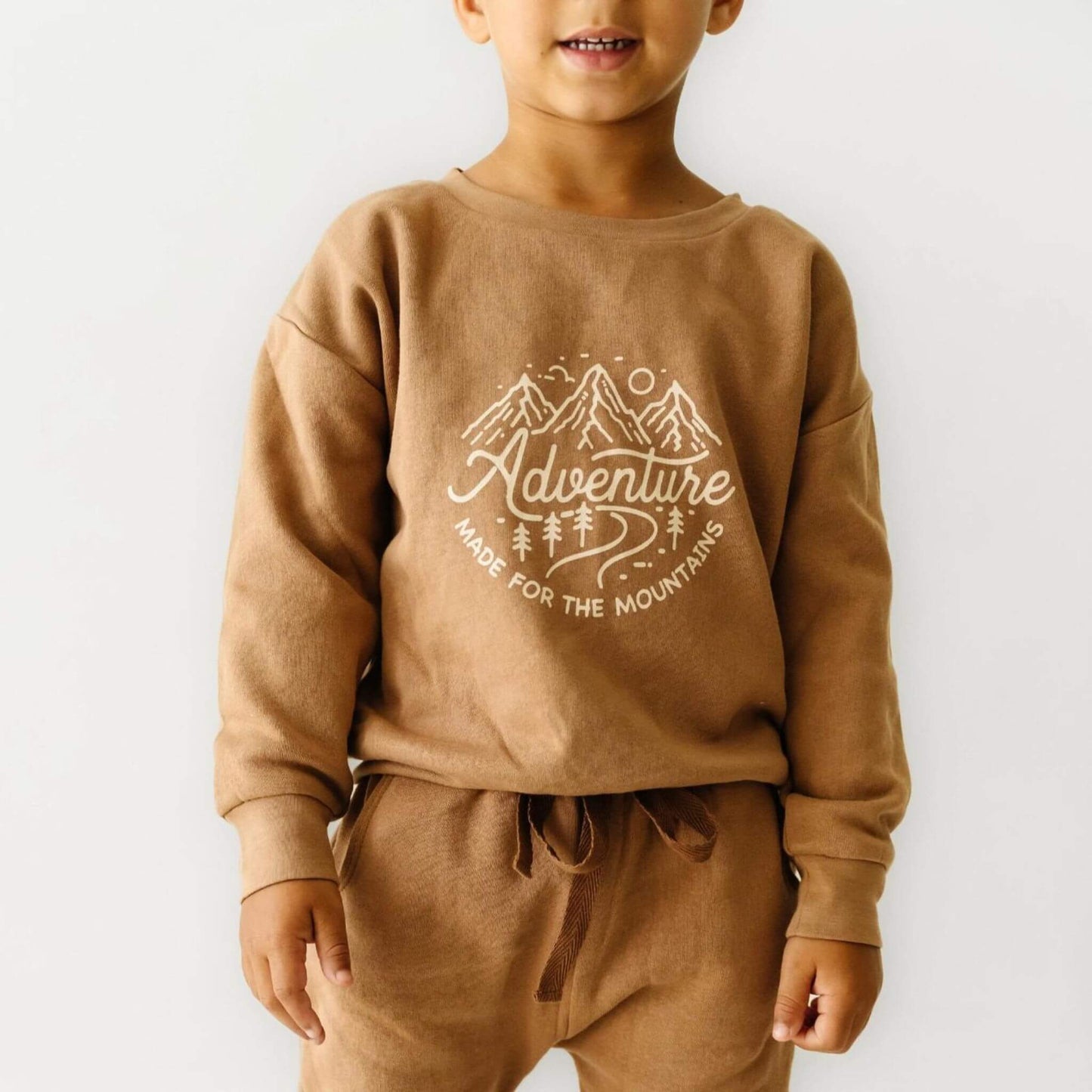 Organic Toddler Graphic Pullover - Adventure