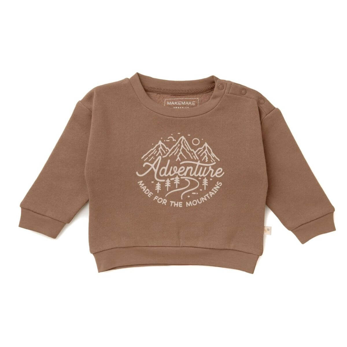 Organic Toddler Graphic Sweatshirt - Adventure
