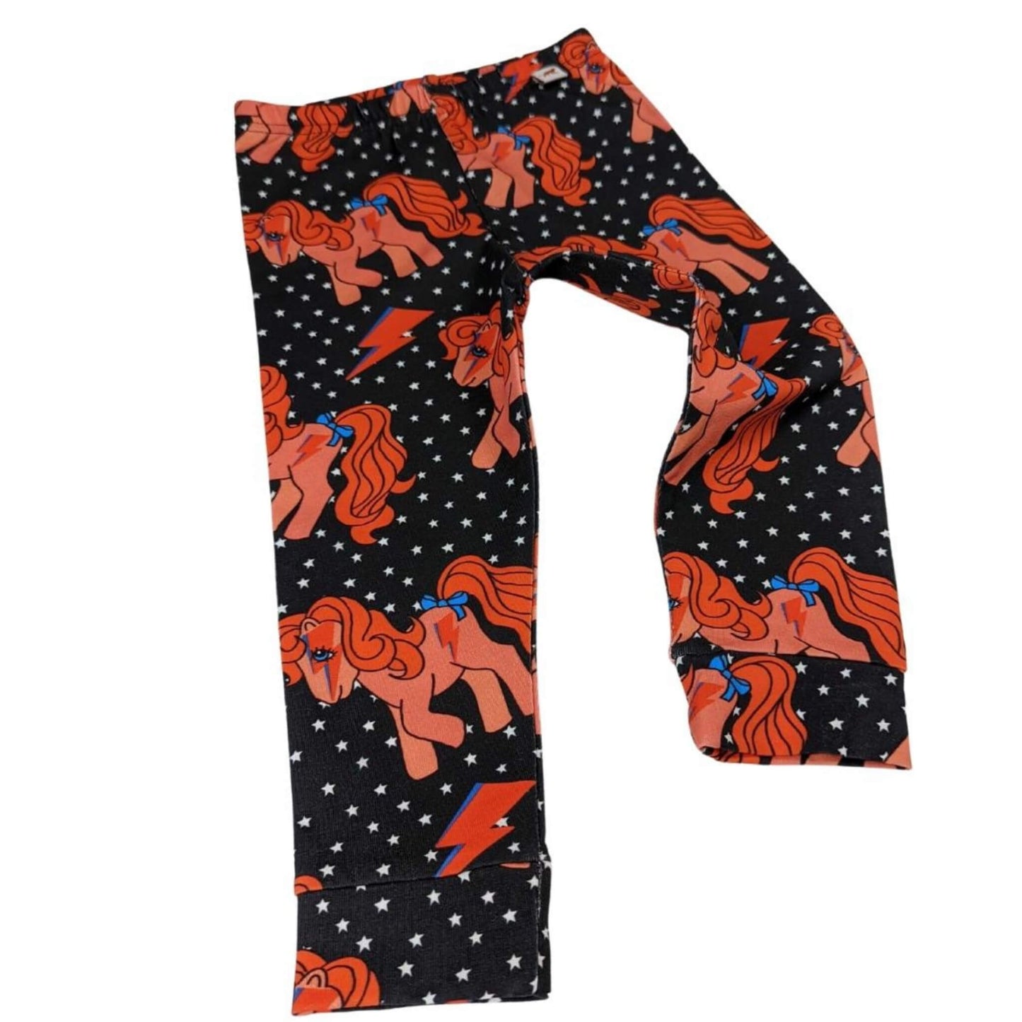 Organic Toddler Leggings - Bowie Pony