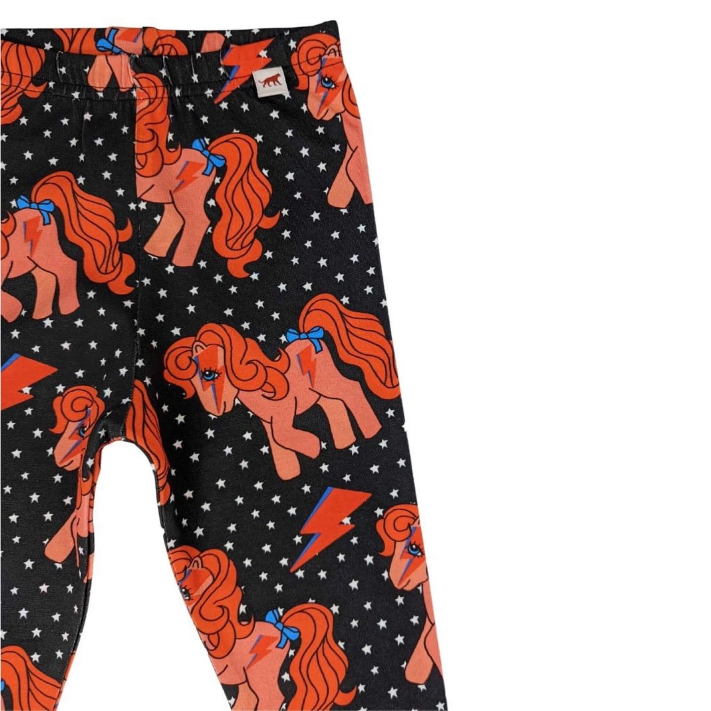 Organic Toddler Leggings - Bowie Pony