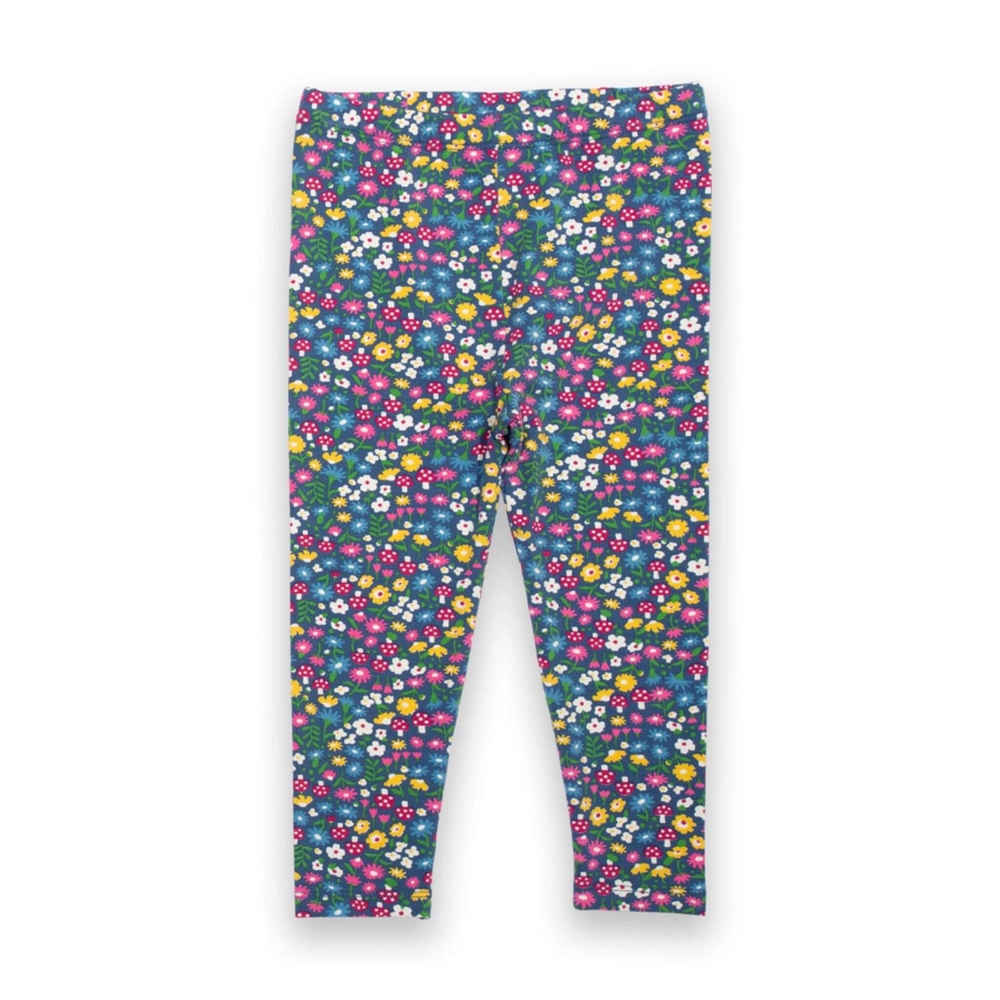 Organic Toddler & Kid Girls Leggings - Woodland Floral