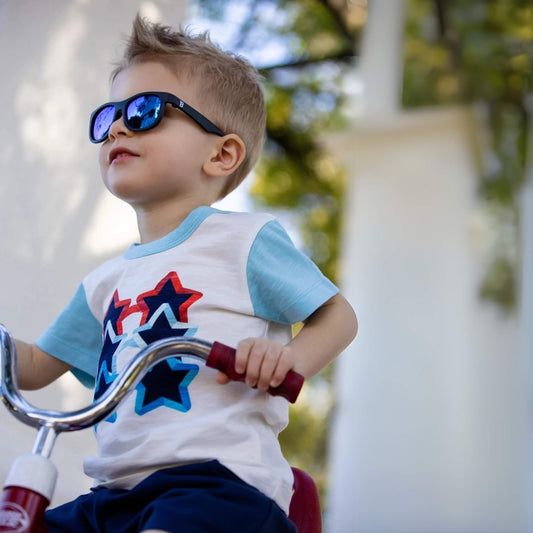 Organic Toddler & Kid Graphic T-Shirt - Sunglasses
