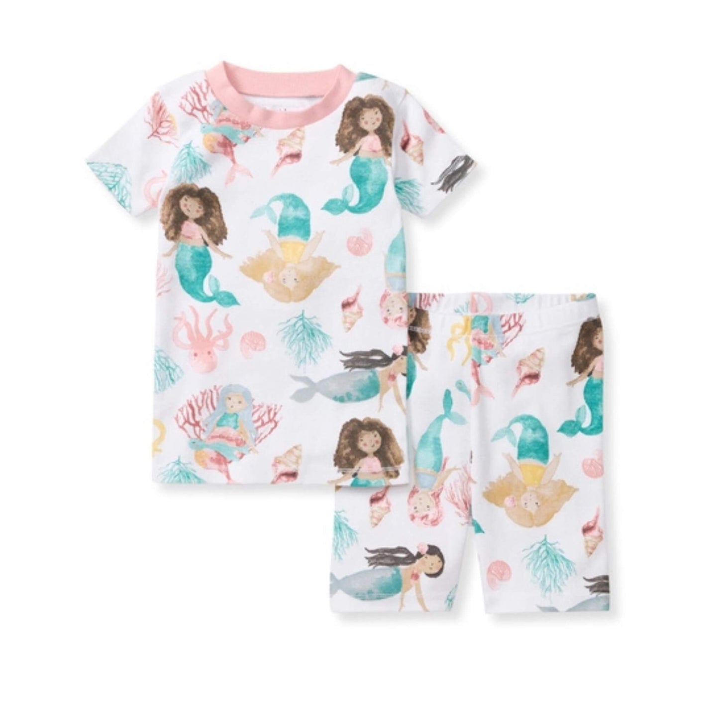 Organic Toddler & Kid Pajamas - Magical Mermaids