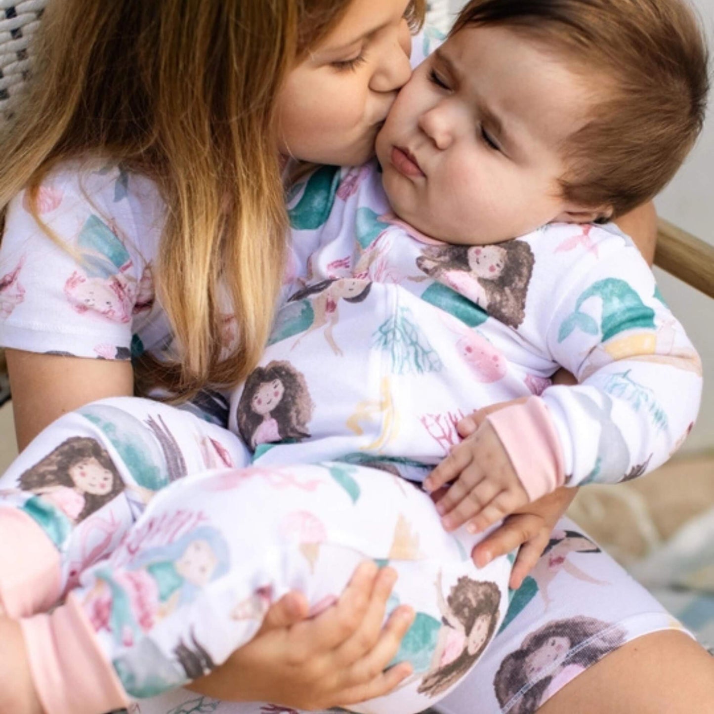 Organic Toddler & Kid Pajamas - Magical Mermaids