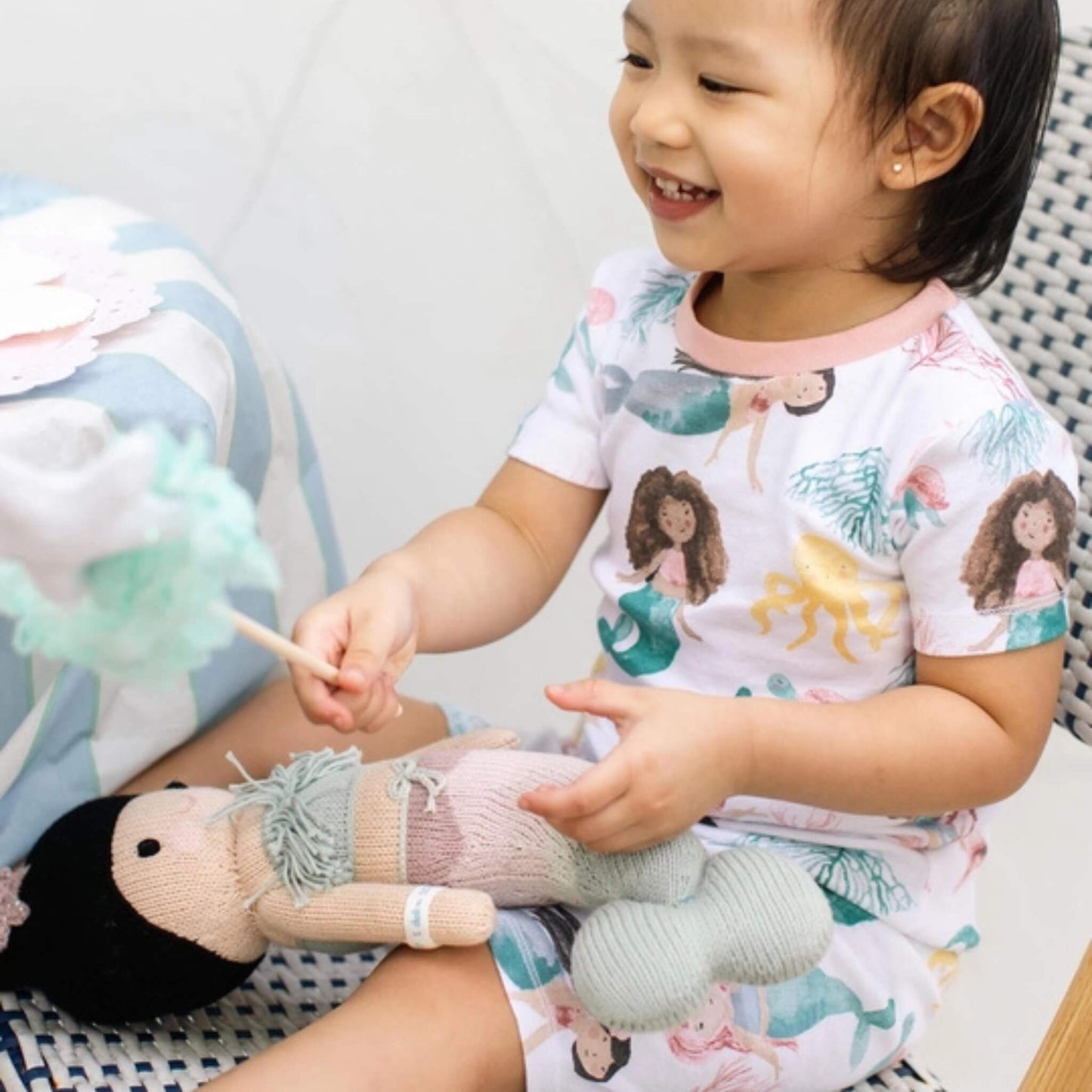 Organic Toddler & Kid Pajamas - Magical Mermaids