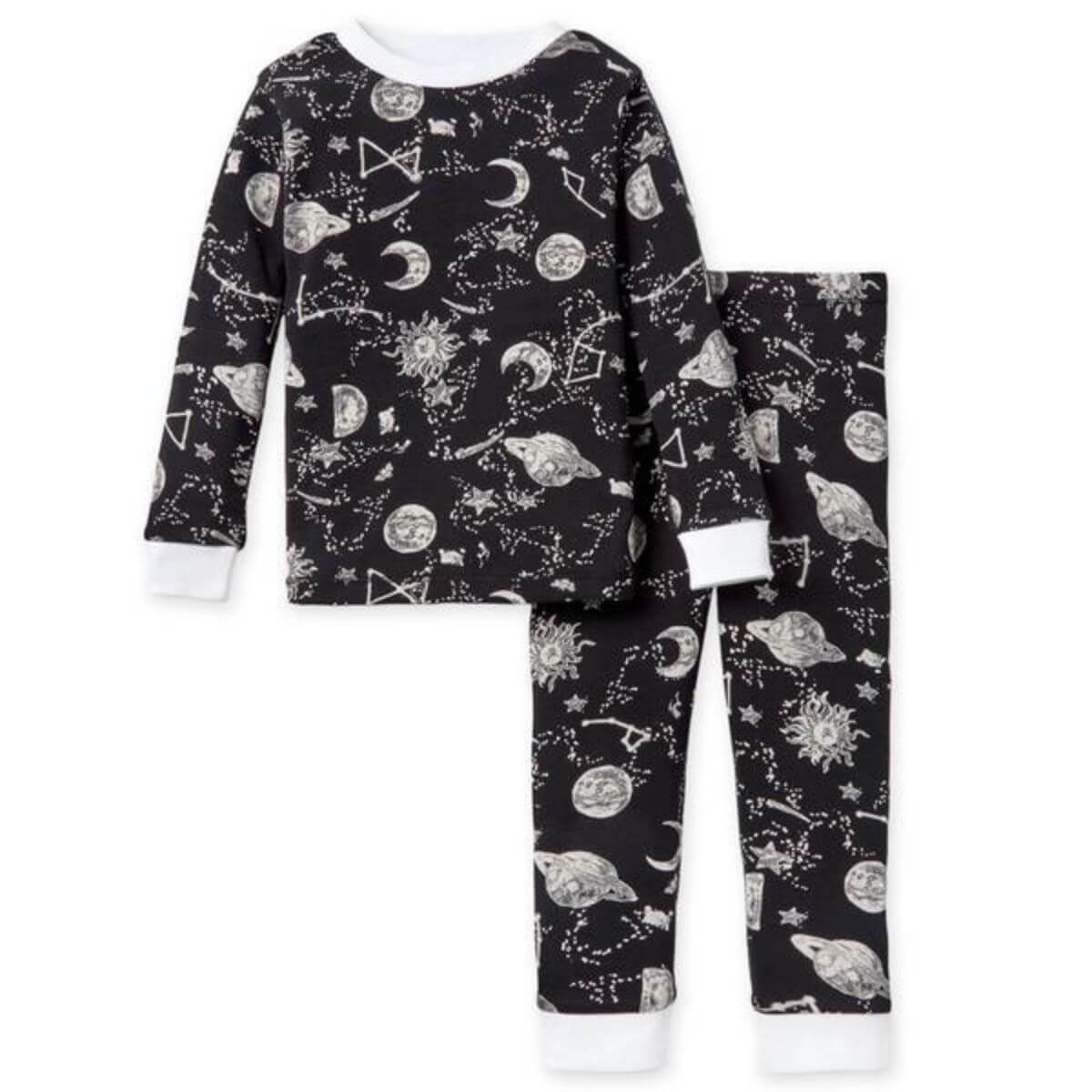 Organic Toddler / Kid Pajamas - Space Dreams