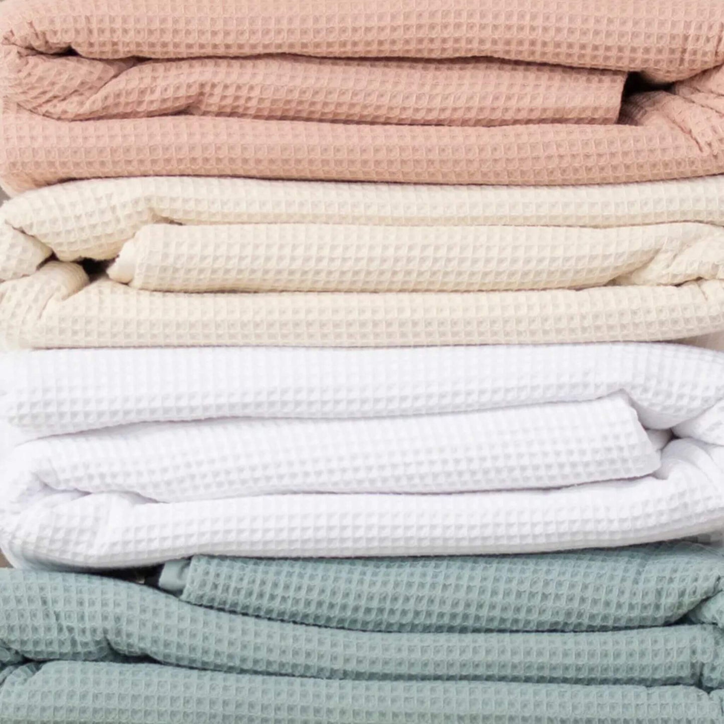 Organic Waffle Baby Blanket