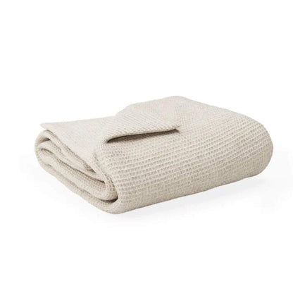 Organic Waffle Baby Blanket