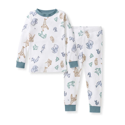Origami Animals Organic Toddler & Kid Pajamas