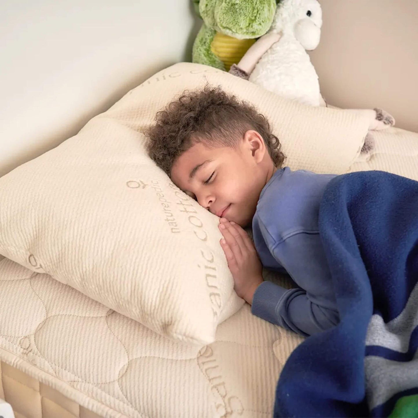PLA Kids Pillow with Organic Fabric