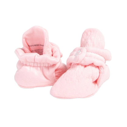 Quilted Bee Organic Cotton Baby Booties - Blossom