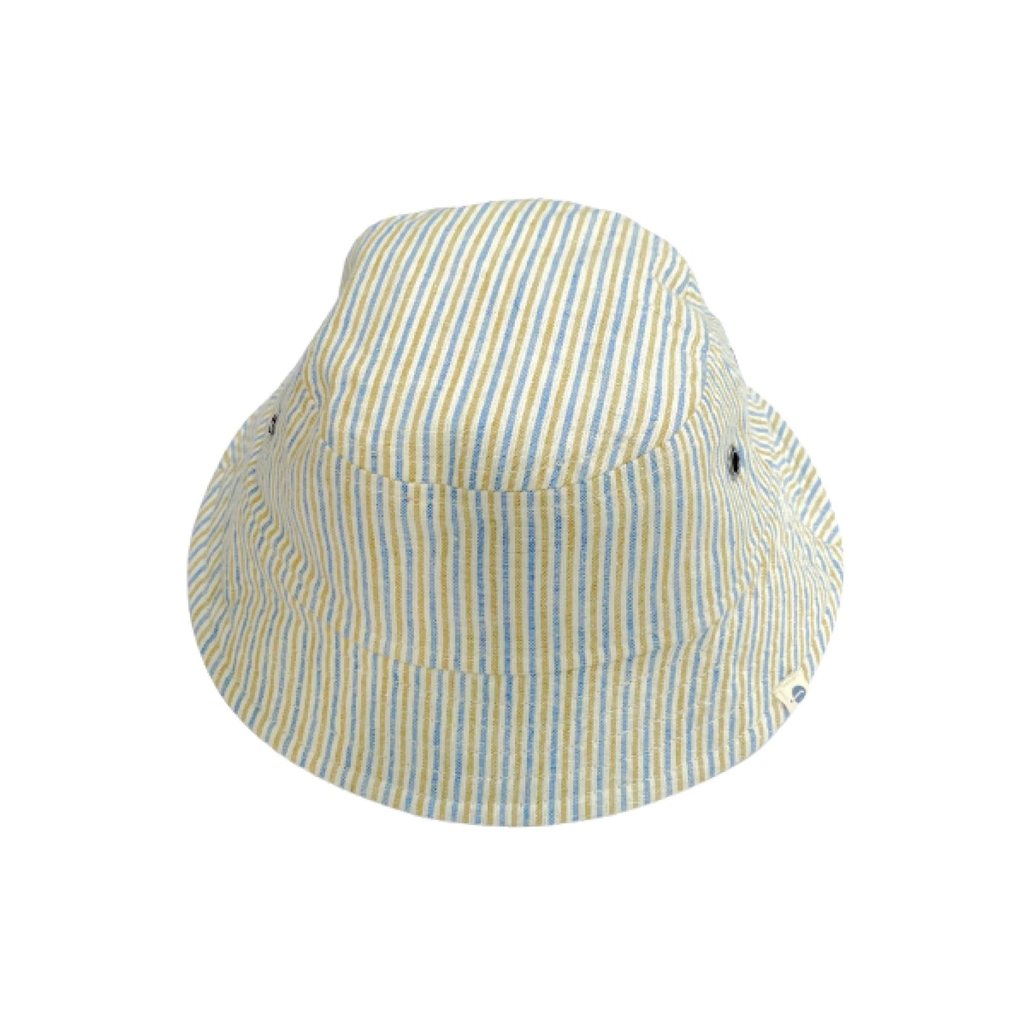 Reversible Bucket Hat - Driftwood Stripe & Denim