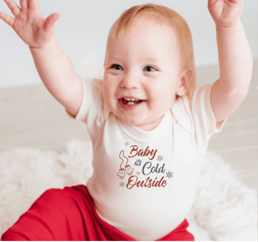 Organic Graphic Tee - Baby It's Cold Outside