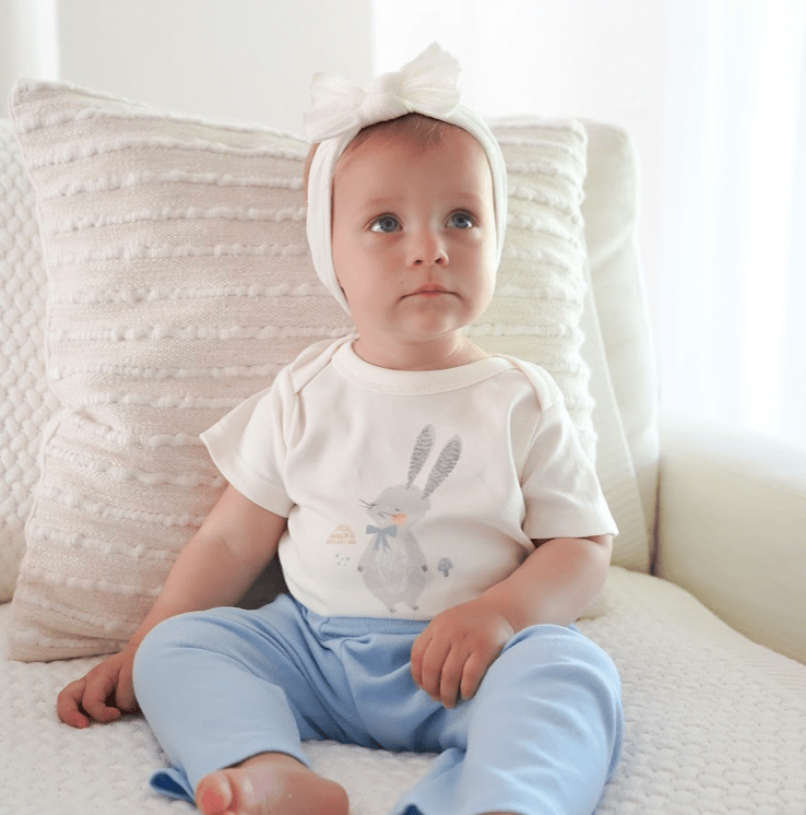 Organic Baby Comfy Pant - Heaven