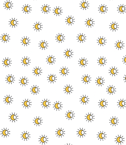 Organic Baby Footie - Sun