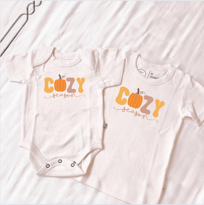 Organic Toddler Graphic Tee - Cozy Season