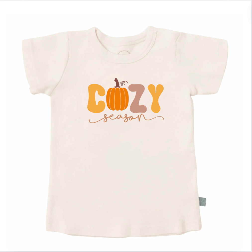 Organic Toddler Graphic Tee - Cozy Season
