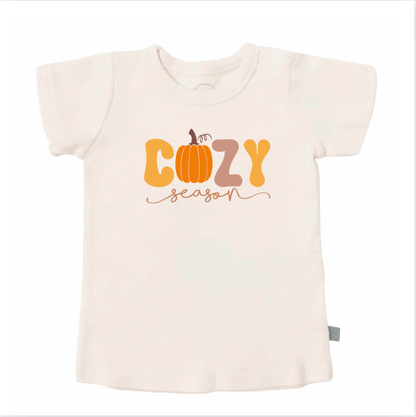 Organic Toddler Graphic Tee - Cozy Season