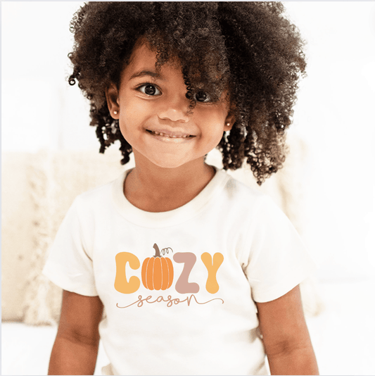 Organic Toddler Graphic Tee - Cozy Season