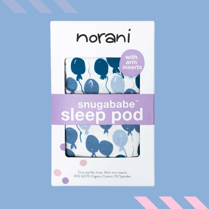 Snugababe Swaddle™ Sleep Pod - Blue Balloons
