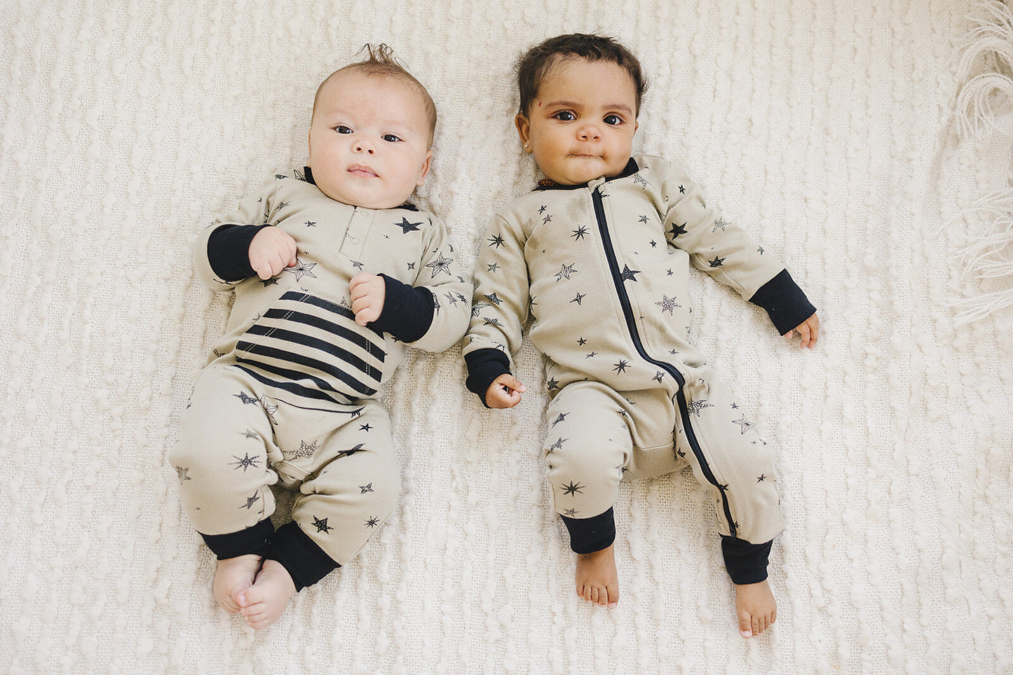 Organic Baby Romper - Cosmic Star