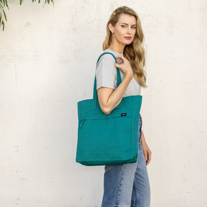 Organic Cotton Executive Work Tote Bag