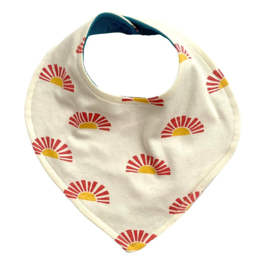 Organic Baby Bib - Sunrise